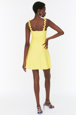 Robe patineuse - Jaune