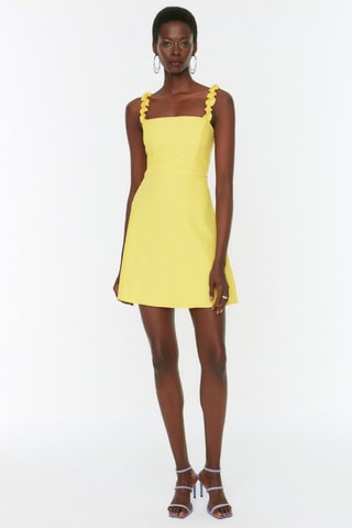 Robe patineuse - Jaune