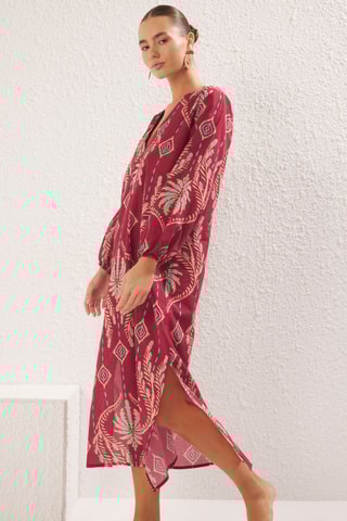 Robe de plage - Bordeaux