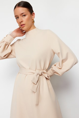 Robe longue - Beige