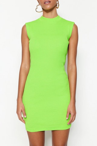 Robe fourreau - Vert