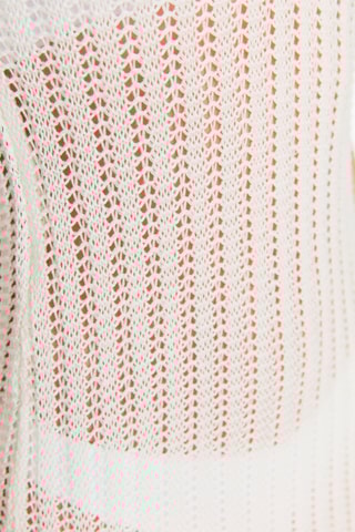 Robe taille basse - Ecru