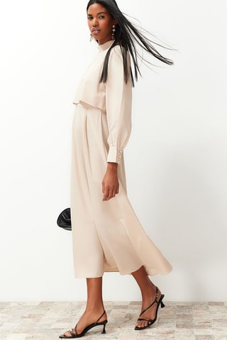 Robe longue - Beige