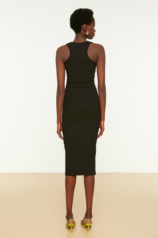 Robe fourreau - Noir