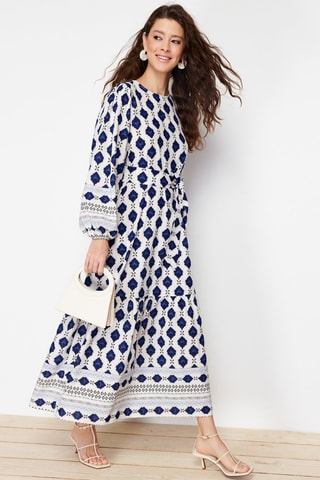 Robe longue - Blanc
