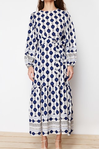 Robe longue - Blanc