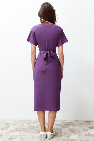Robe midi - Violet