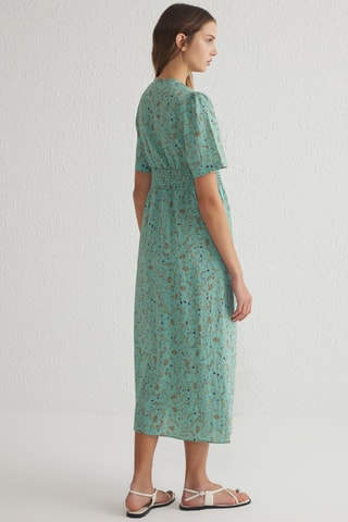 Robe midi - Vert