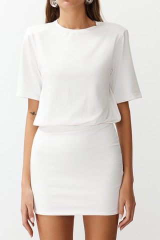 Robe patineuse - Blanc