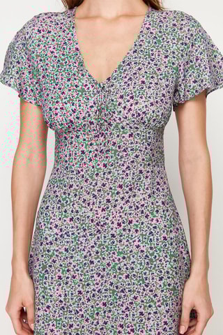 Robe midi - Vert