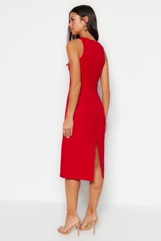 Robe droite - Rouge