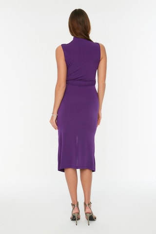 Robe midi - Violet