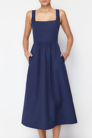 Robe midi - Indigo