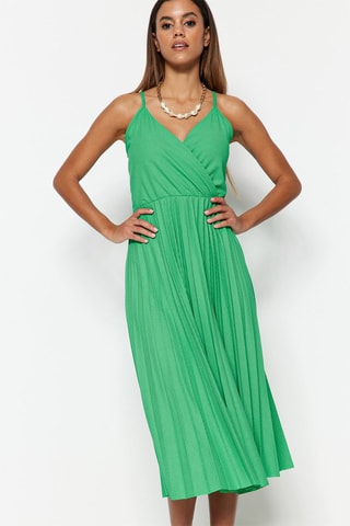 Robe patineuse - Vert