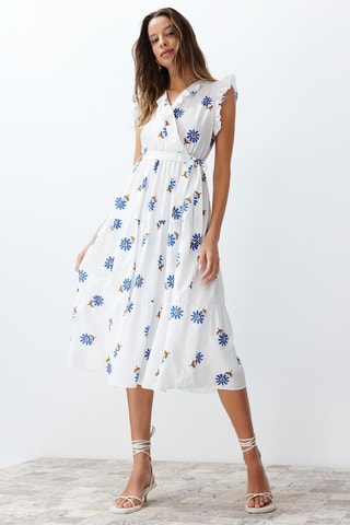 Robe patineuse - Blanc