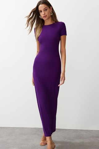 Robe longue - Violet