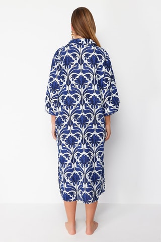 Robe droite - Bleu marine