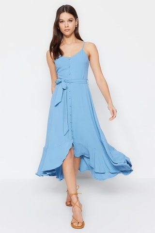 Robe longue - Bleu clair