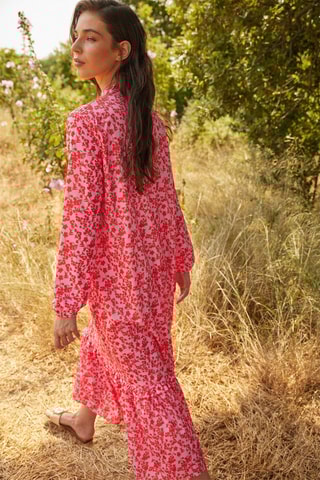 Robe longue - Rouge