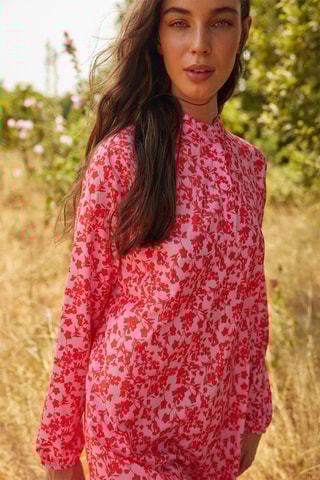 Robe longue - Rouge