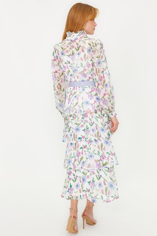 Robe longue - Blanc