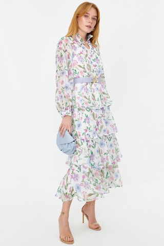 Robe longue - Blanc