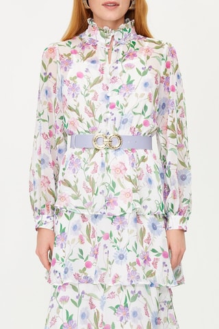 Robe longue - Blanc