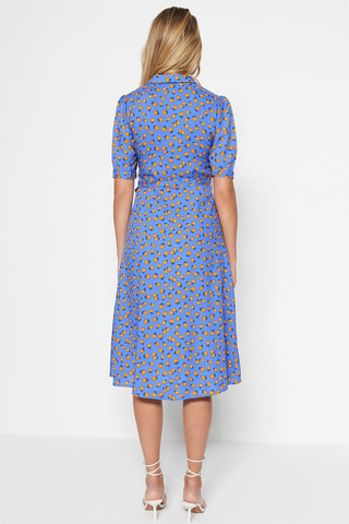 Robe chemise - Bleu