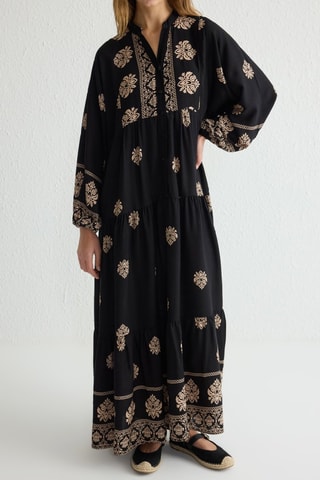 Robe longue - Noir
