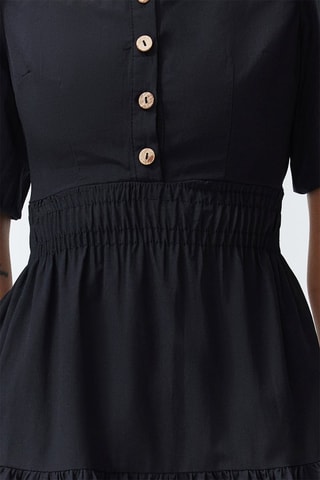 Robe midi - Noir