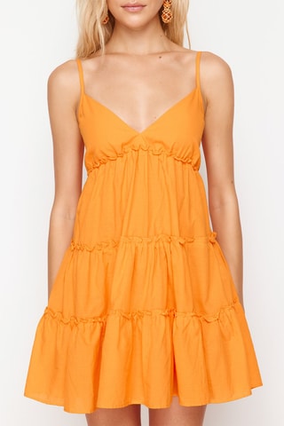 Robe patineuse - Orange