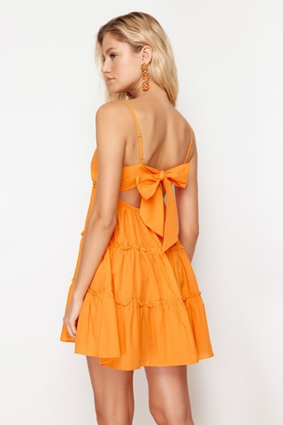 Robe patineuse - Orange