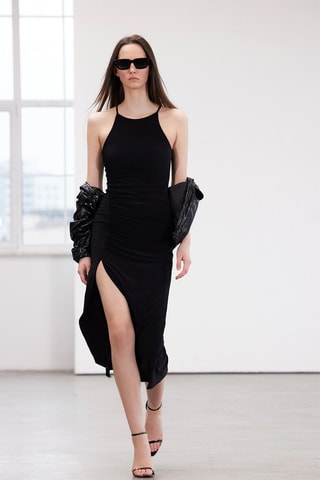 Robe fourreau - Noir
