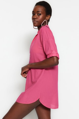 Robe droite - Vieux Fuchsia