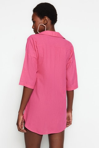 Robe droite - Vieux Fuchsia