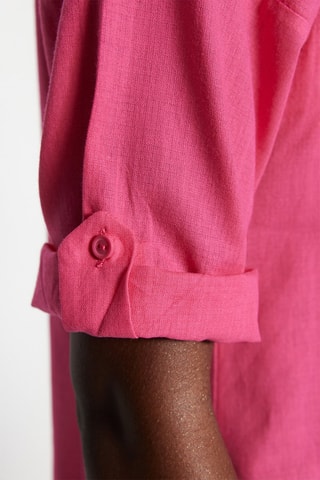 Robe droite - Vieux Fuchsia
