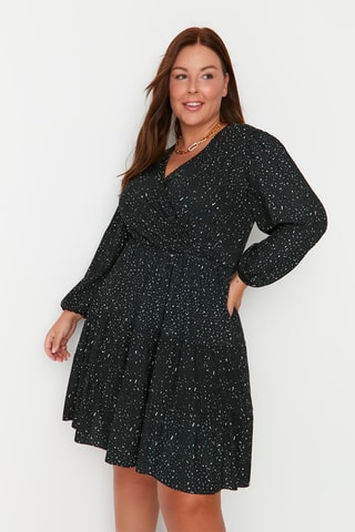 Robe patineuse - Noir et blanc