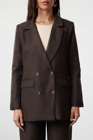 Veste de costume et pantalon - Marron