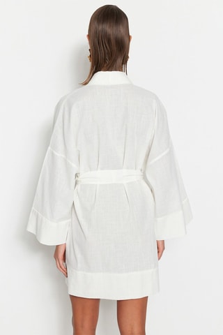Kimono de plage - Blanc
