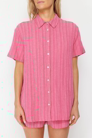 Chemisier et short - Fuchsia