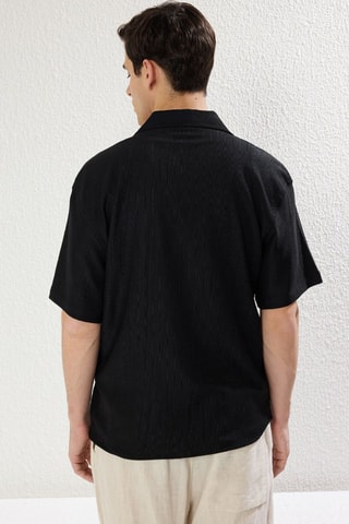 Chemise oversize - Noir