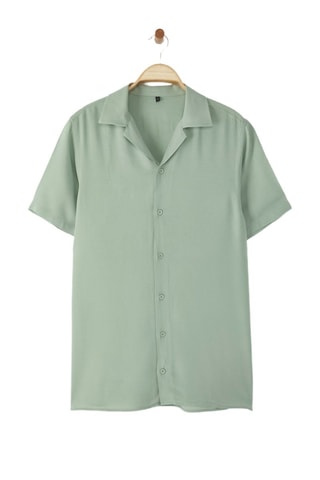 Chemise regular - Vert d’eau