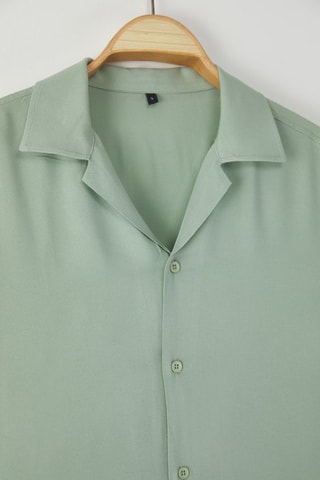 Chemise regular - Vert d’eau