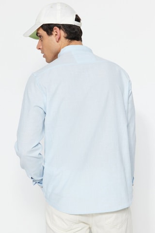 Chemise slim - Bleu