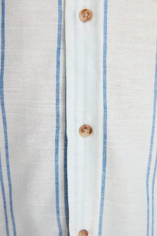 Chemise rayée - Blanc