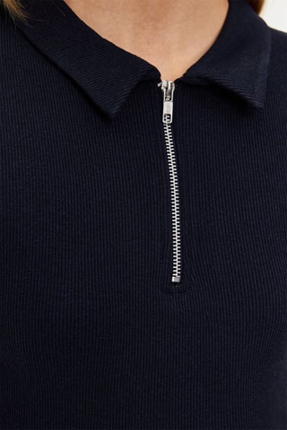 Polo slim - Bleu marine