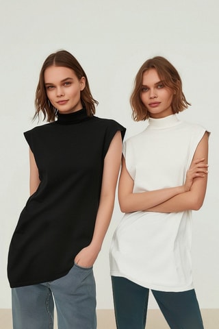 2 tuniques - Blanc
