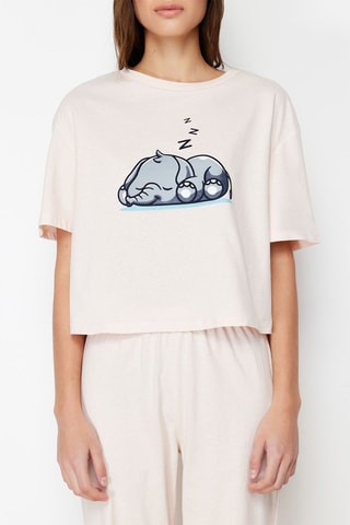Pyjama 2 pièces - Beige