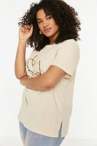 T-shirt - Beige