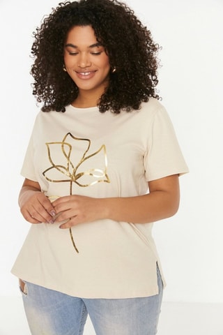 T-shirt - Beige